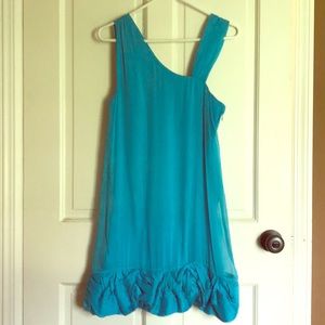 Alice + Olivia Blue Mini Dress